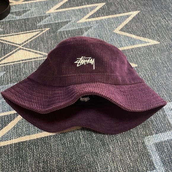 STUSSY CORDUROY BUCKET HAT - Picture 3 of 11